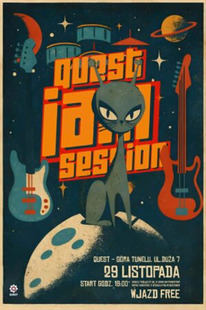 Plakat z kociaczkiem 2